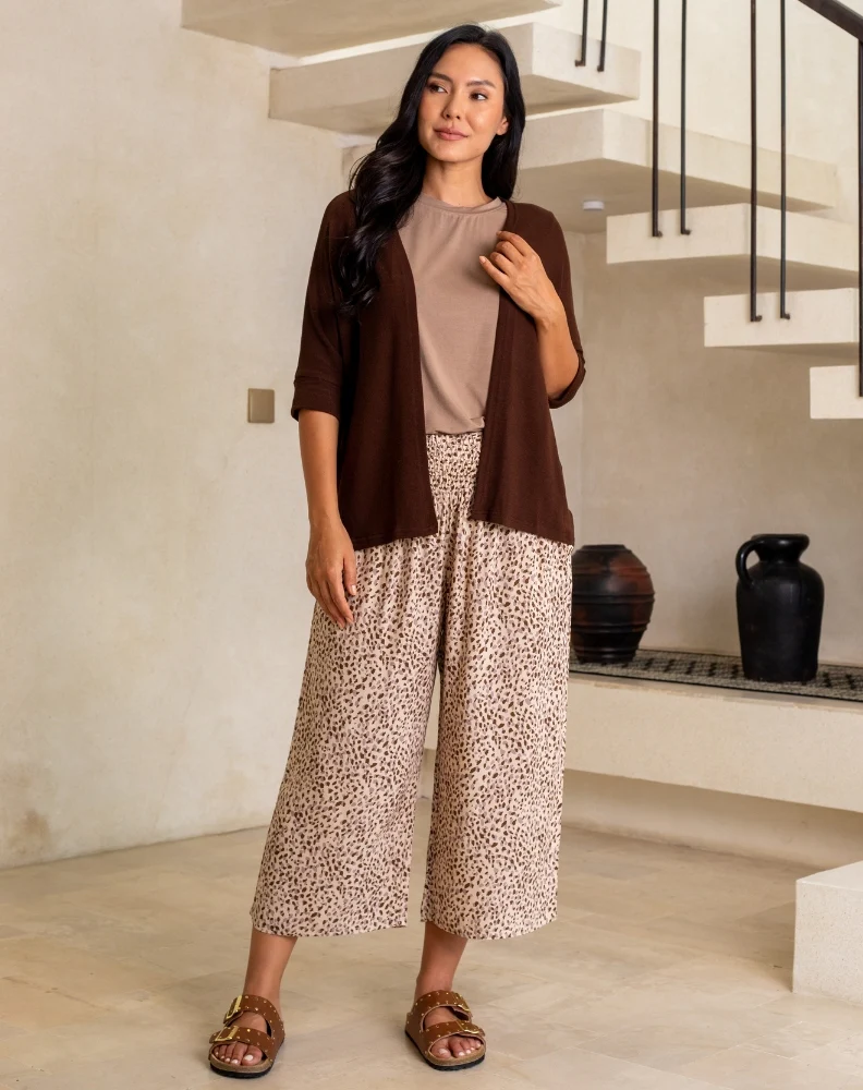 Slouch Shrug - Chocolate - Image 5