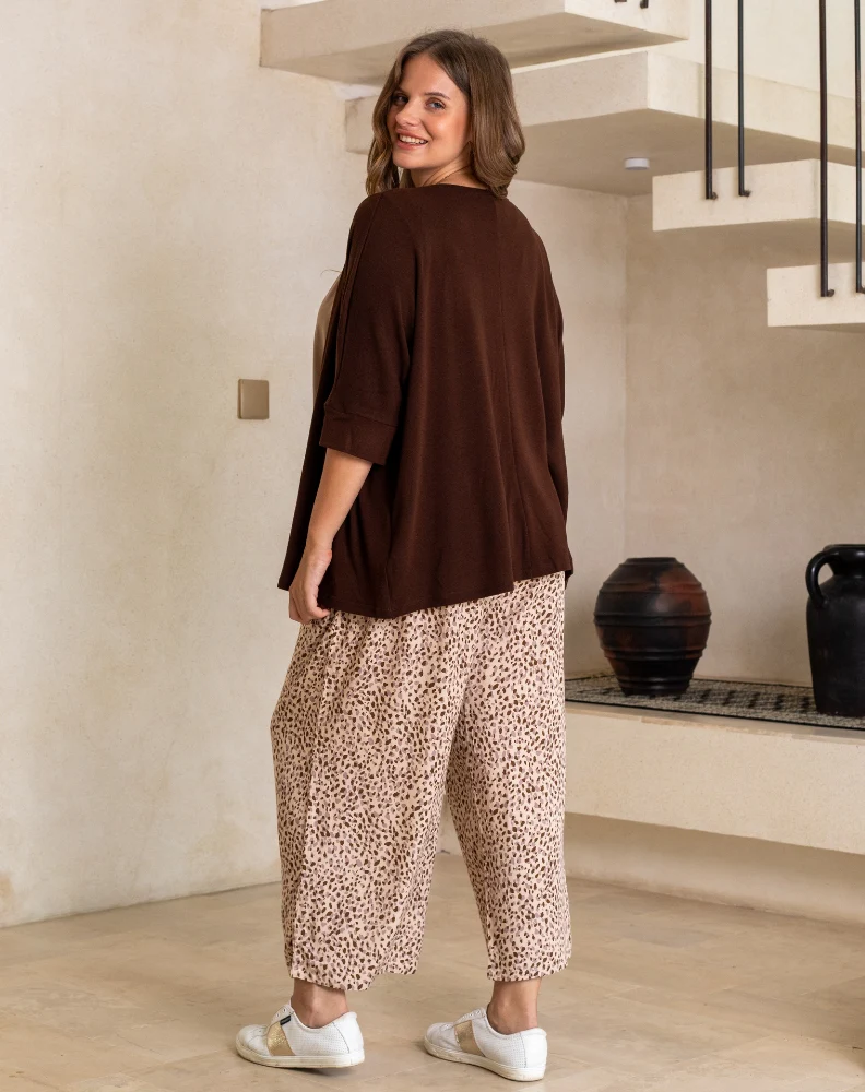 Slouch Shrug - Chocolate - Image 6