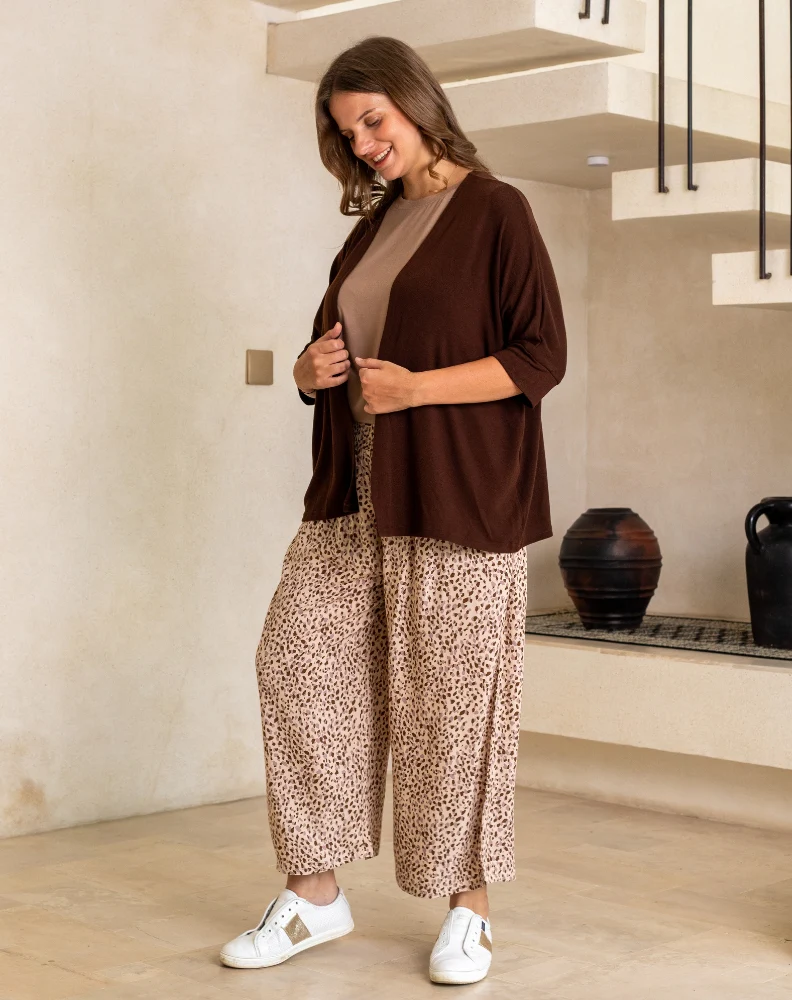 Slouch Shrug - Chocolate - Image 8