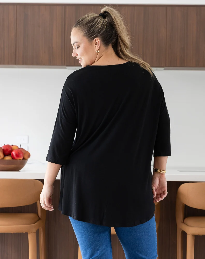 Spring Tee -Black - Image 6