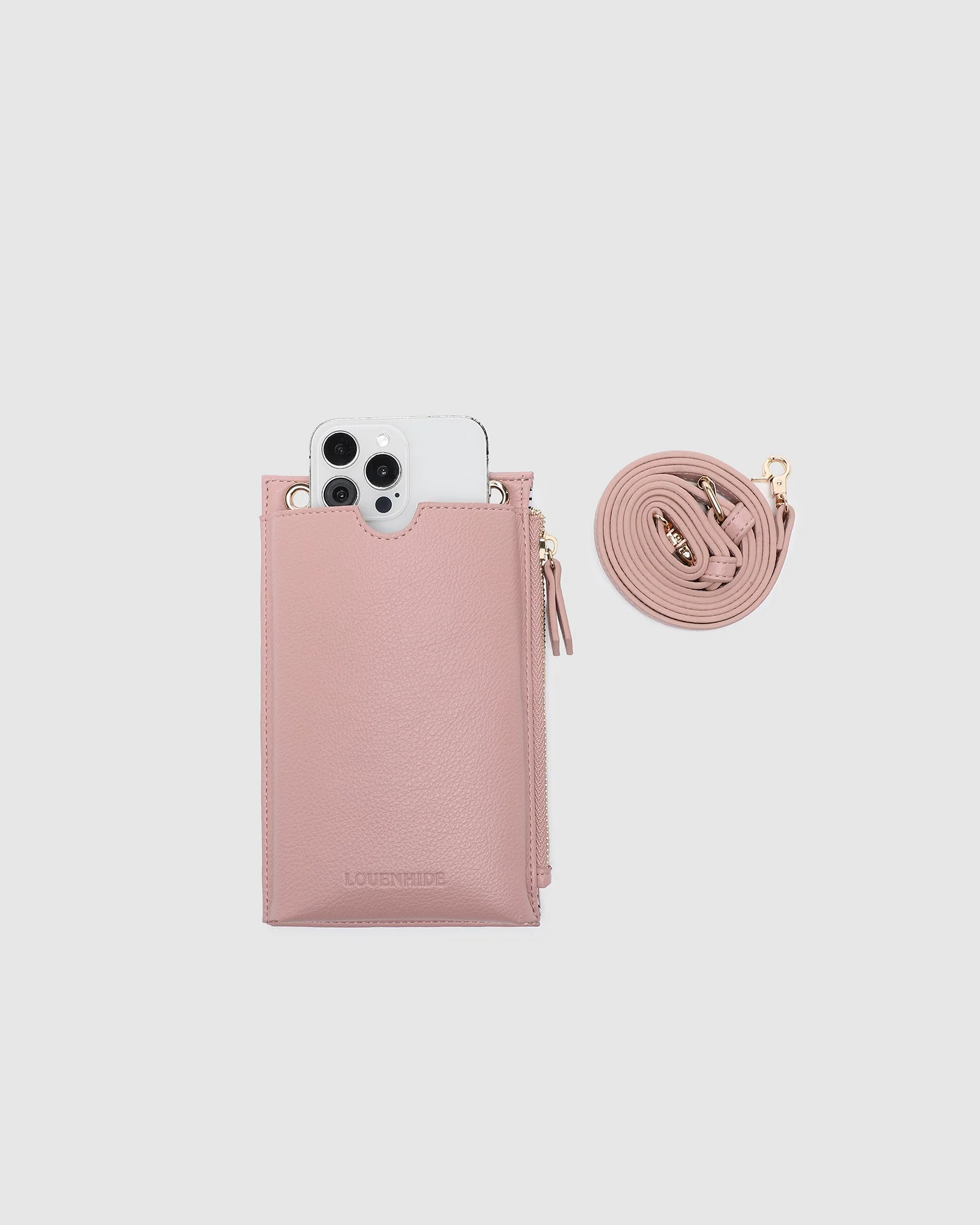 Suki Phone Bag - Dusty Pink - Image 4