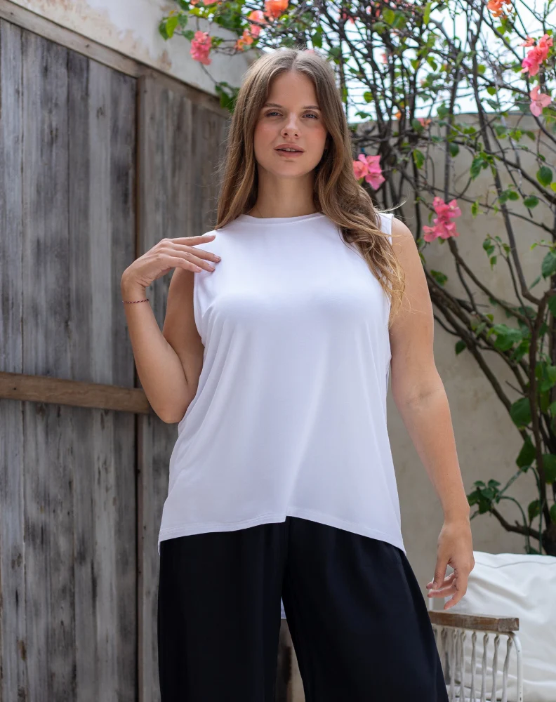 Taylor Tank - White - Image 4