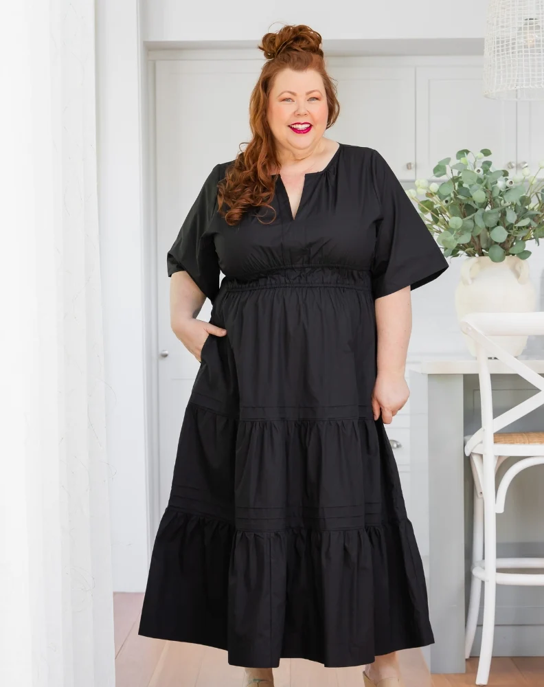 Teddie Dress - Black - Image 11