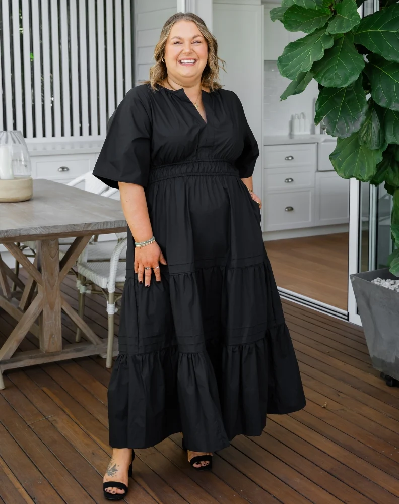 Teddie Dress - Black - Image 12