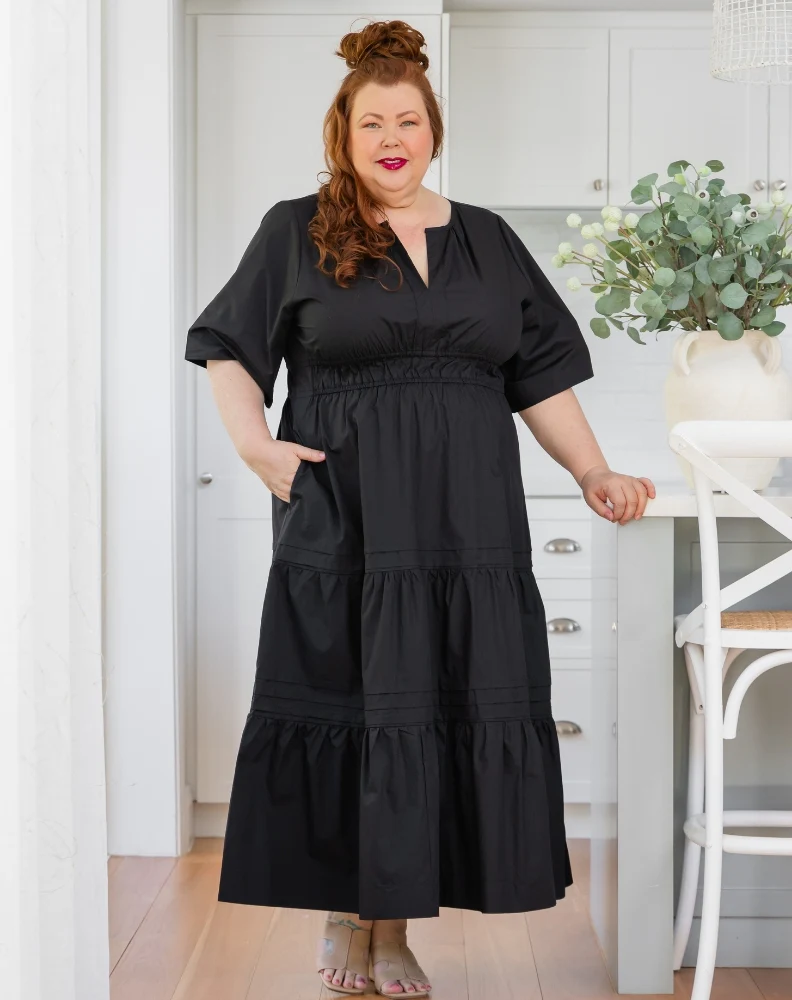 Teddie Dress - Black - Image 3