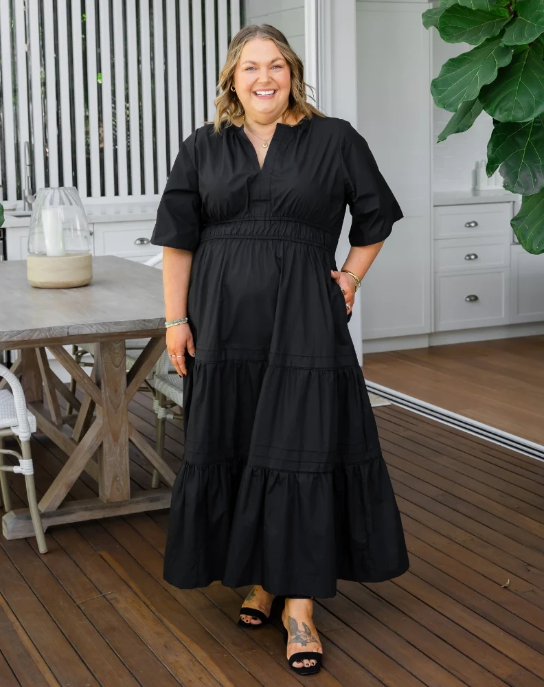 Teddie Dress - Black - Image 4