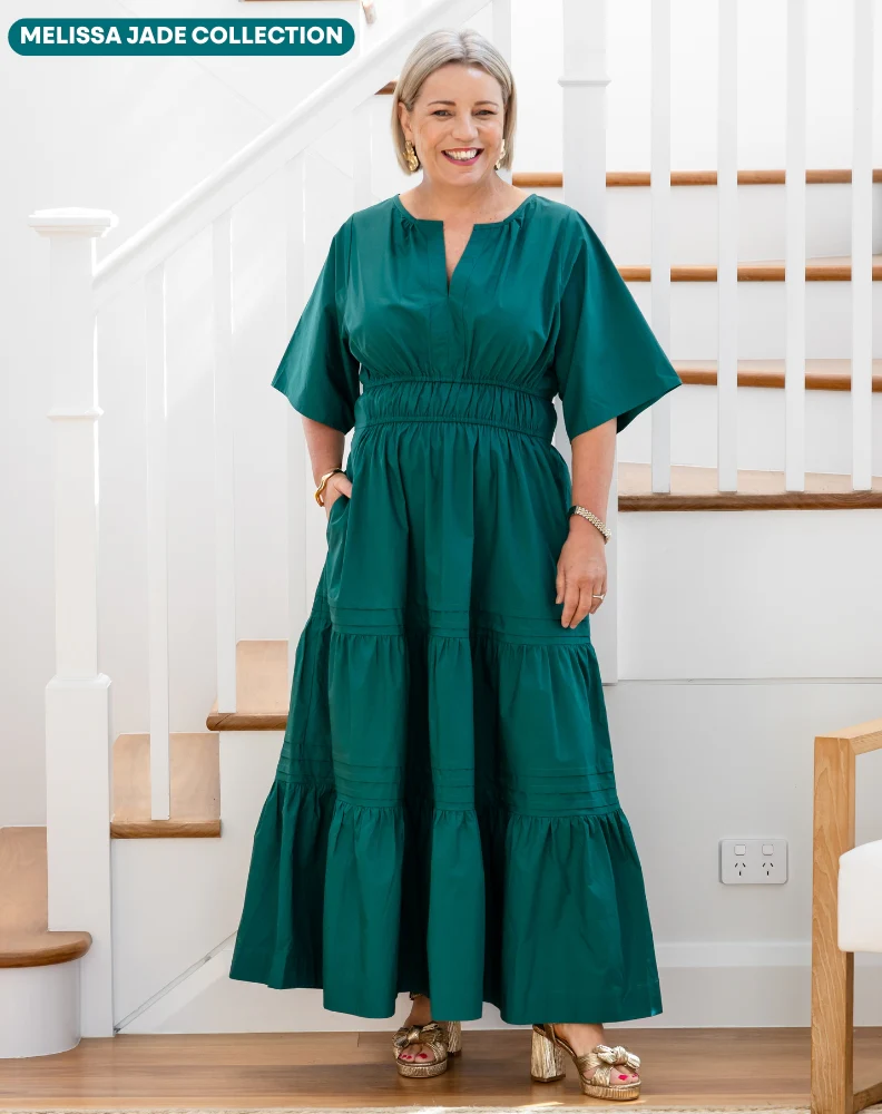 Teddie Maxi Dress - Forest