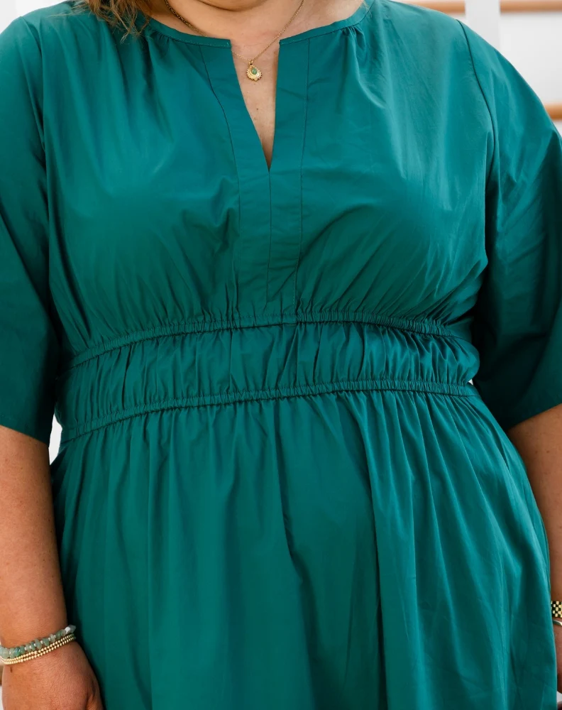 Teddie Maxi Dress - Forest - Image 10