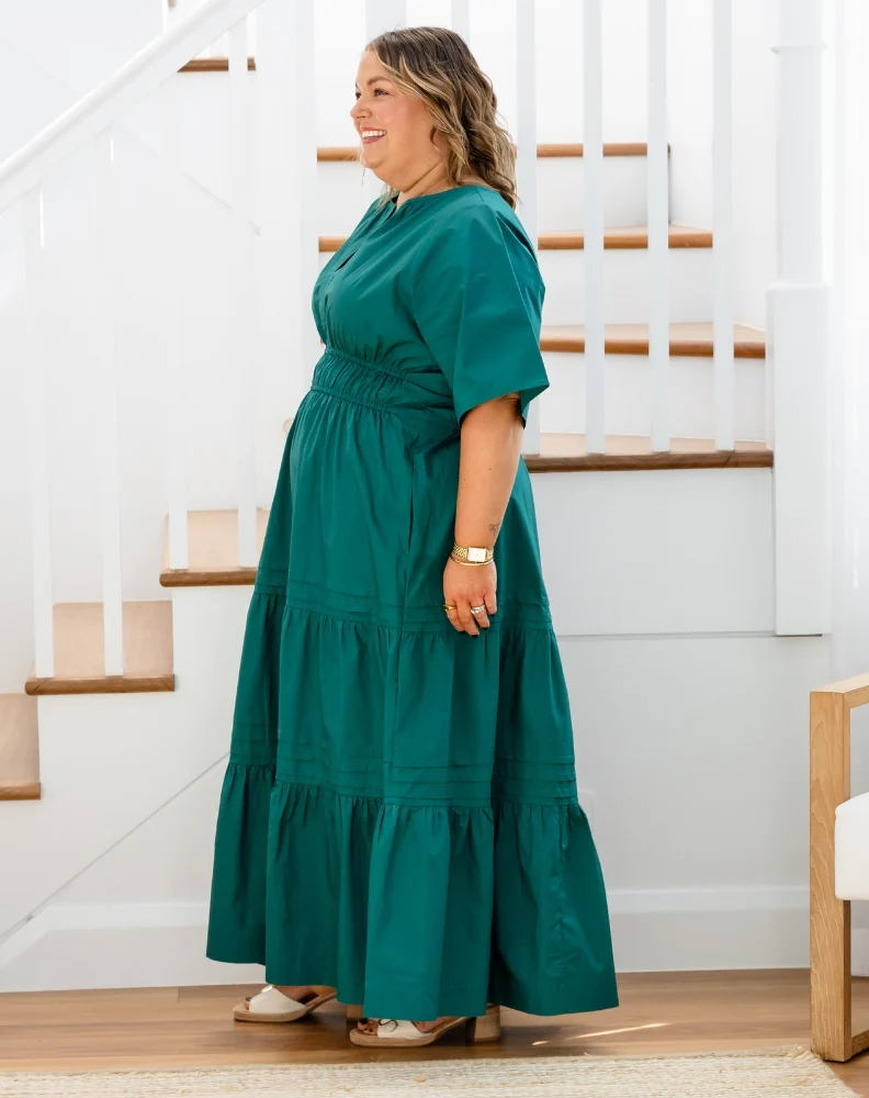 Teddie Maxi Dress - Forest - Image 11