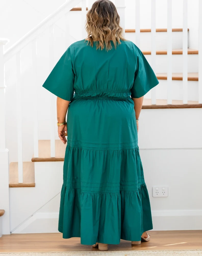 Teddie Maxi Dress - Forest - Image 12