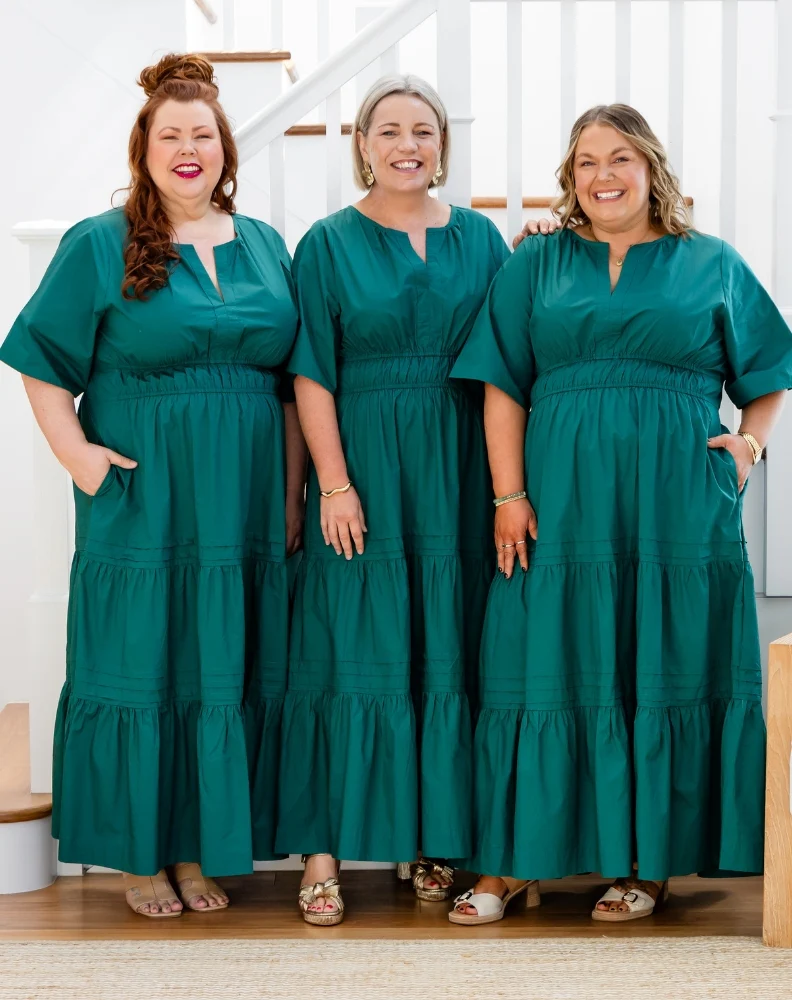 Teddie Maxi Dress - Forest - Image 13