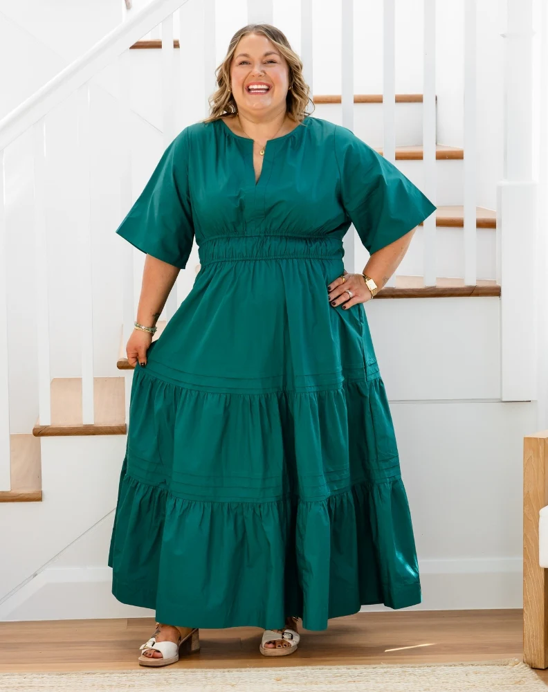 Teddie Maxi Dress - Forest - Image 4