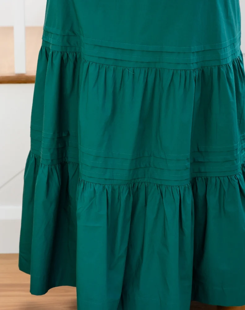 Teddie Maxi Dress - Forest - Image 7