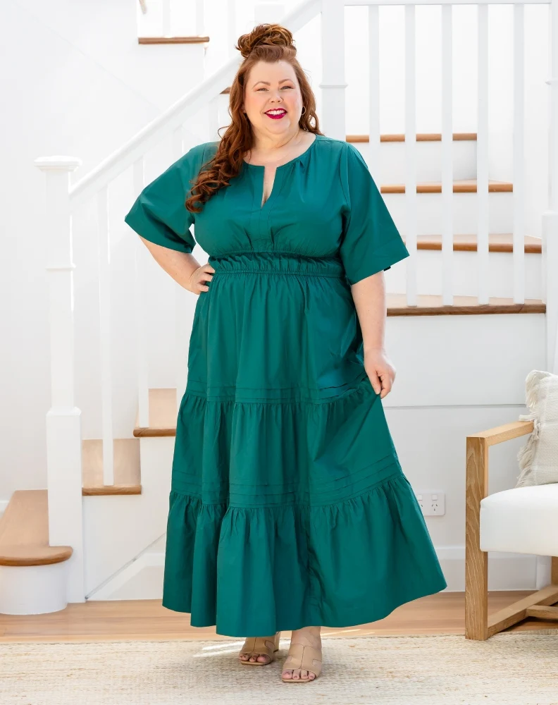 Teddie Maxi Dress - Forest - Image 9