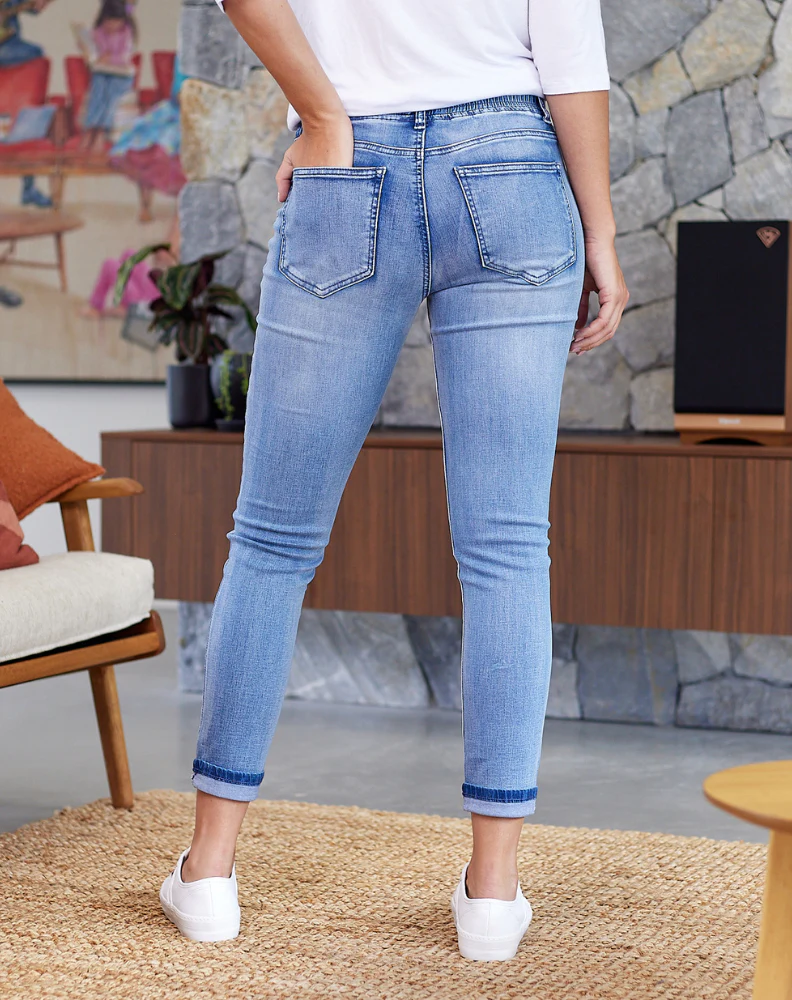Tie Jogger - Mid Blue - Image 6