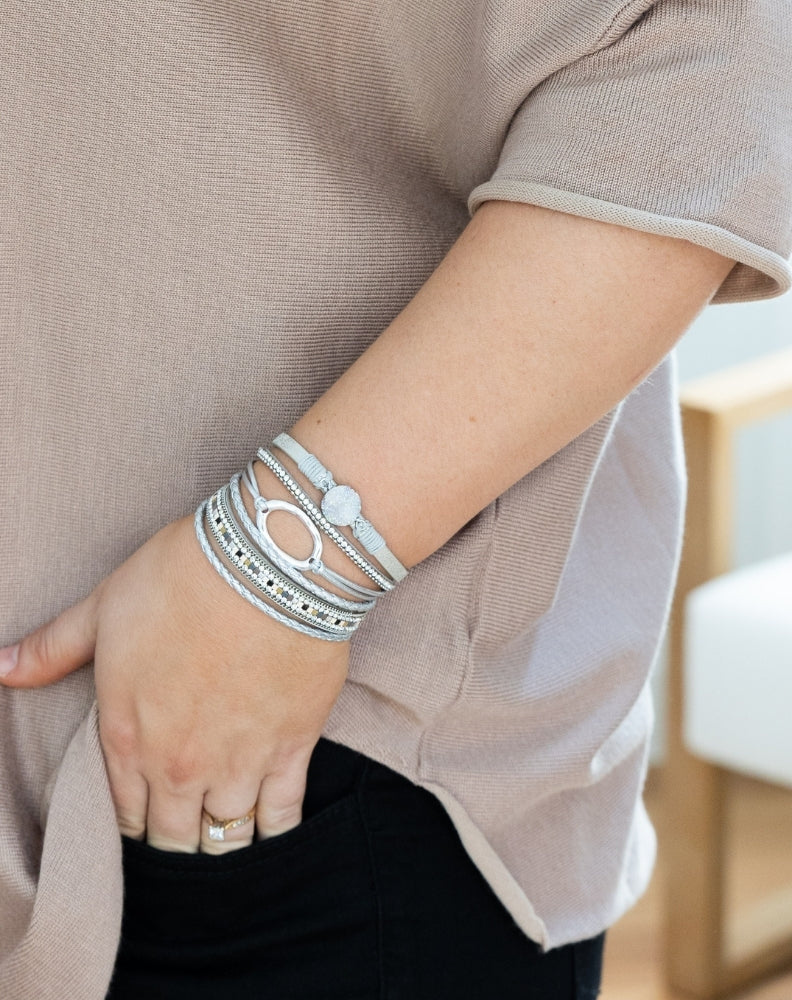 Valentina Bracelet - Silver Multi - Image 3