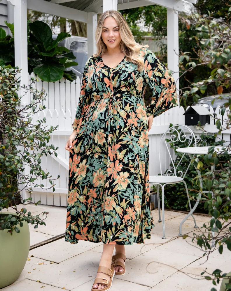 Zoe Maxi Dress | Botanic Floral - Image 2